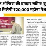 Senior Citizen Monthly Pension